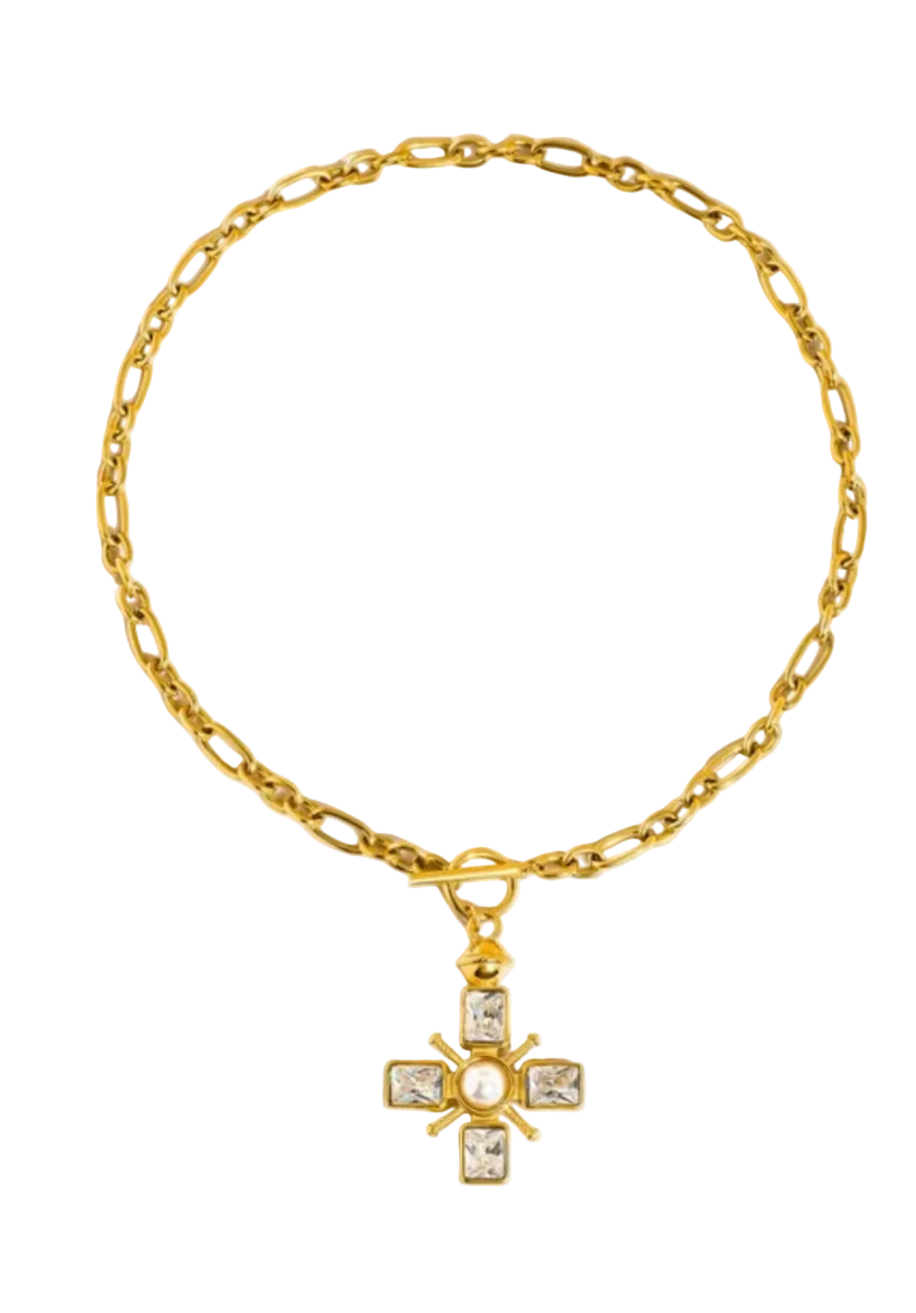 Merciful Cross Necklace