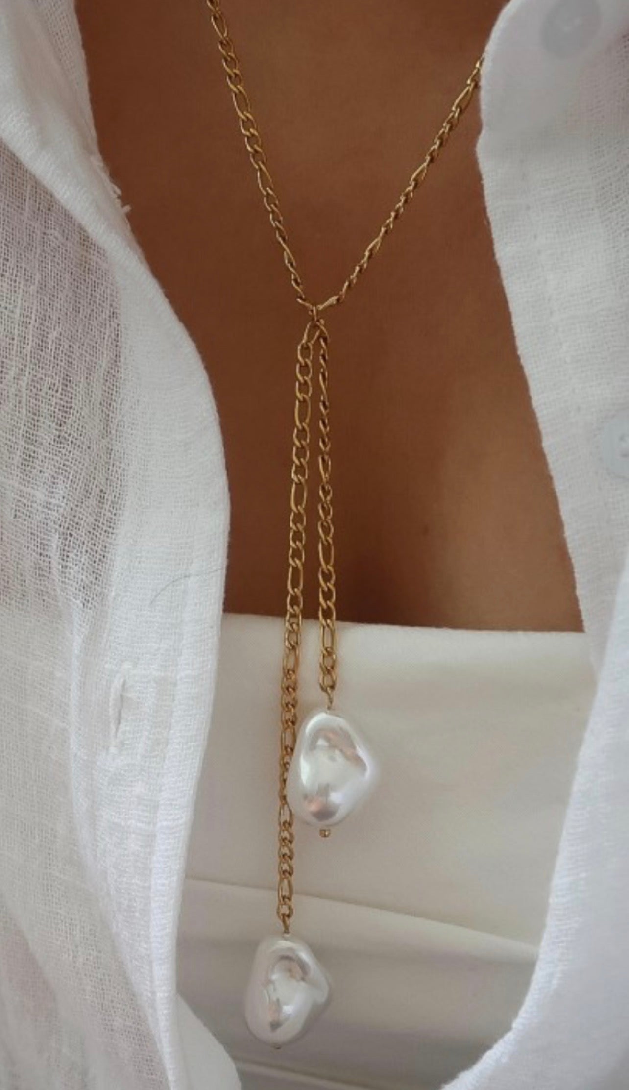 Baroque Pearl Necklace