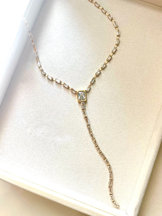 Lana Cz Lariat Necklace