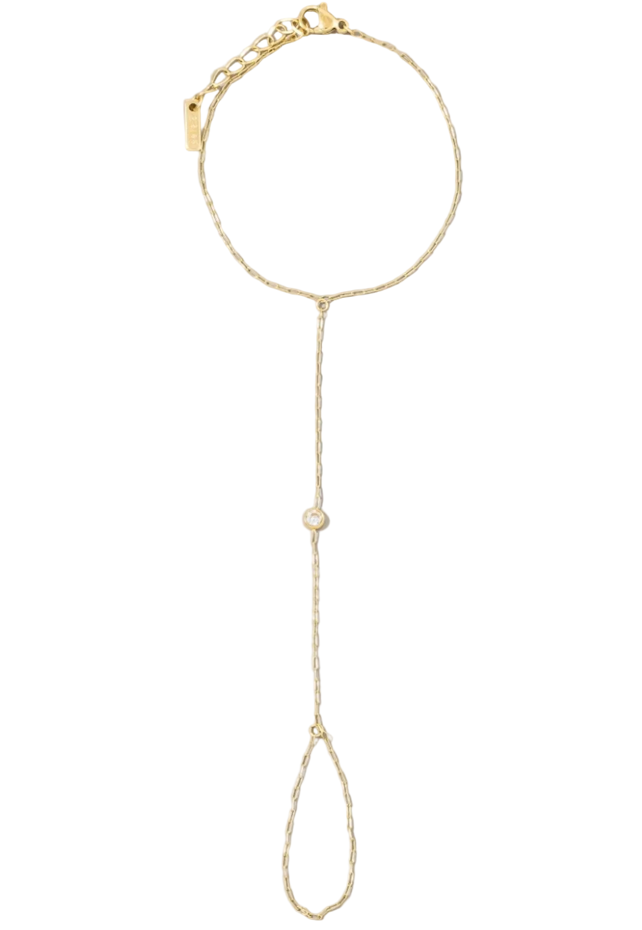Zia paper clip hand chain